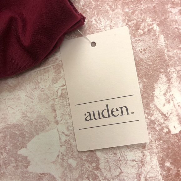 Auden by Target Burgundy Lightly Padded Soft Bra with Lace in XXL ~ NWT! - Picture 4 of 5